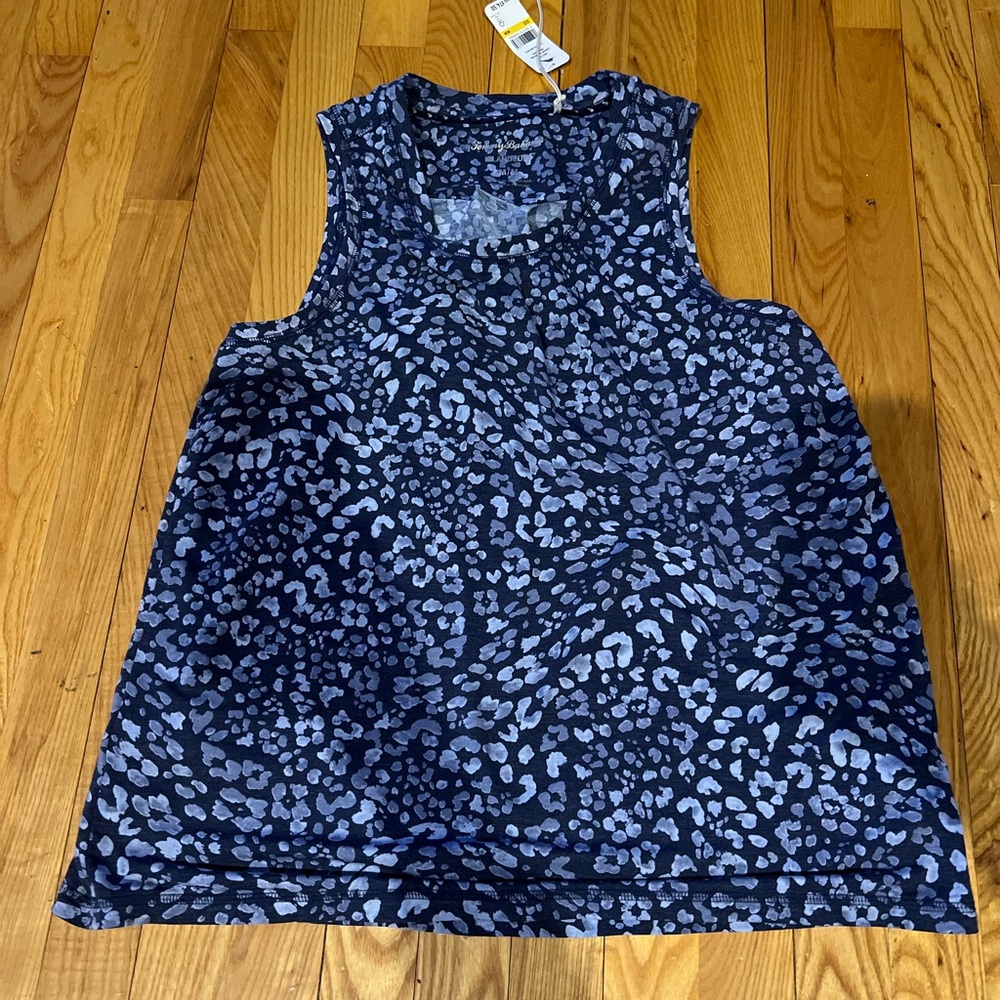 Women's Tommy Bahama leopard animal print  Sleeveless Tank Top